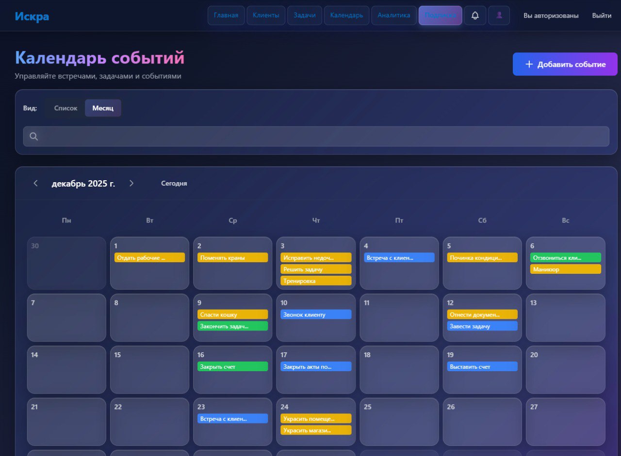 Искра CRM - Скриншот 2